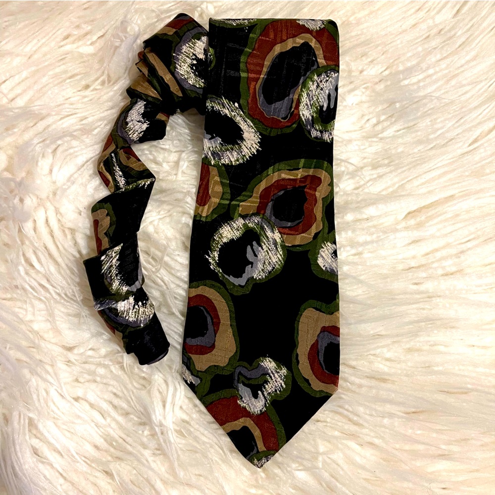 Halston III All Silk Necktie - Made in USA